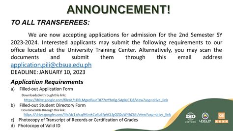 cbsua admission|CBSUA Student Admissions .